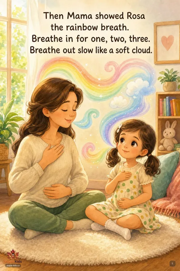 Cover of Rosa and the Rainbow Breath